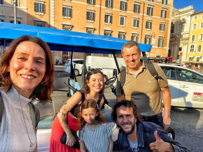 4H Private Golf Cart Tour with Local Guide and Gelato - Colosseum and Trevi Fountain: Big Sights Without the Stampede