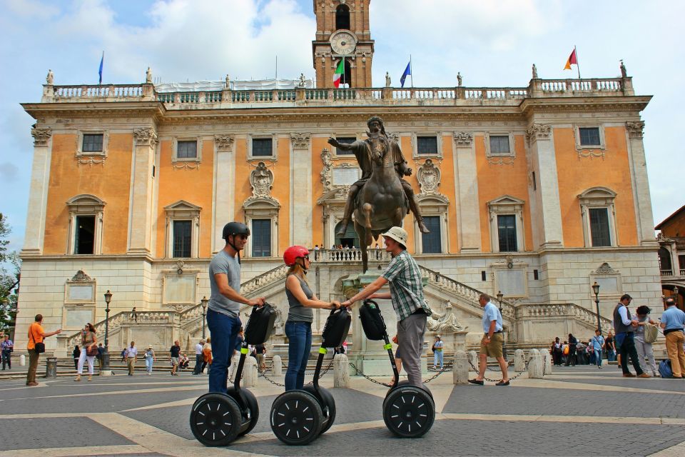 Ancient Rome Half-Day Segway Tour - First, your Segway comfort check at Piazza del Gesù