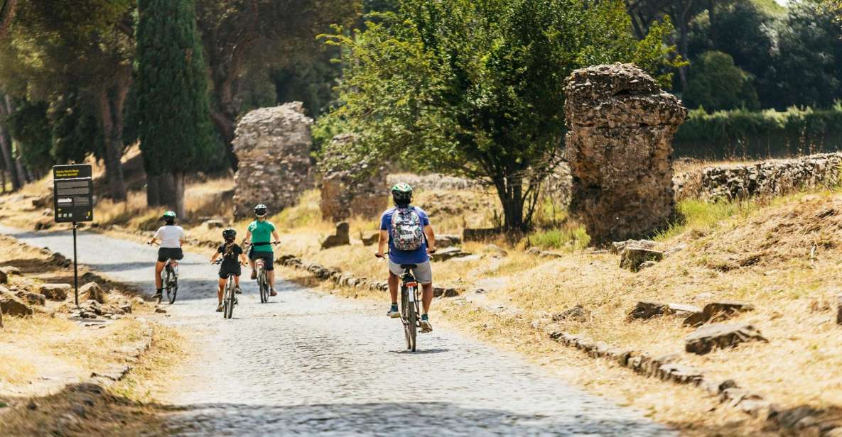 Appia Antica & Aqueducts e-Bike Tour - Official Provider - Why this e-bike version of the Appian Way feels worth it