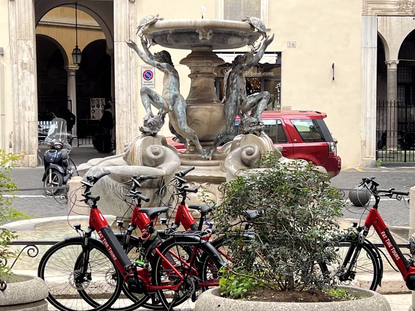 Best of Rome Electric Bike Tour - Trevi Fountain: the coin toss moment, plus a smart way to handle crowds