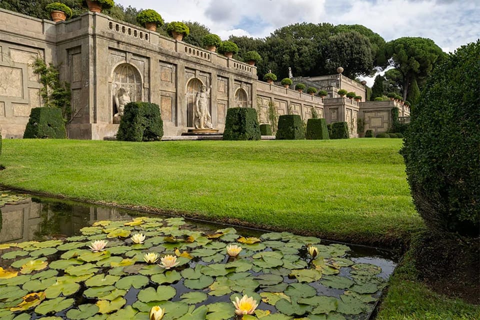 Borgo Laudato Si' - Gardens of Villa Barberini - The 1-hour eco-vehicle loop: how the pace actually works