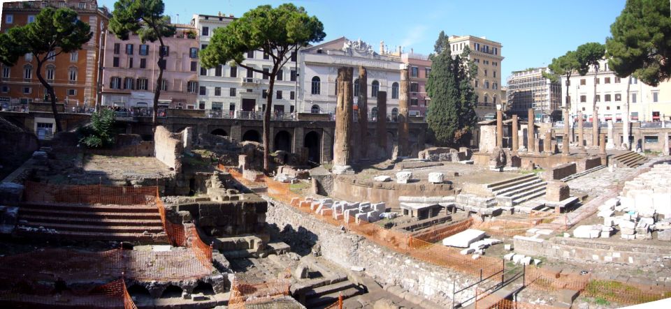 Colosseum, Ancient Rome and Evening Combo Tour - Piazza del Popolo regroup: setting up a sunset walk