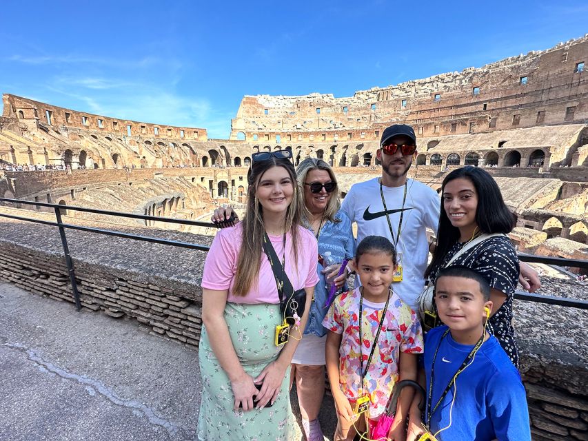 Colosseum and Ancient Rome Family Tour for Kids - Major Landmarks: Julius Caesar, Constantine, Titus, and the Imperial Power Core