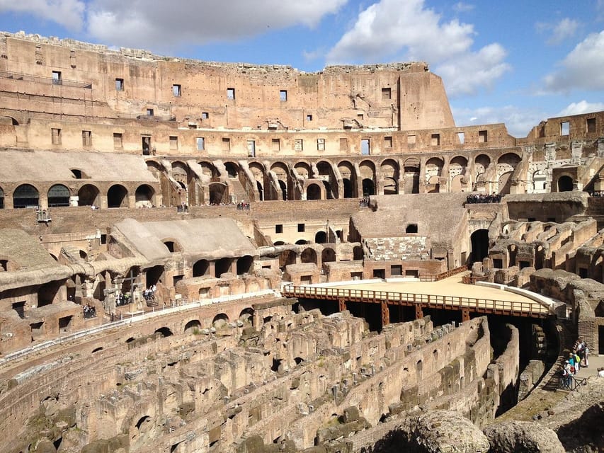 Colosseum Arena Floor Guided Tour - Palatine Hill and Roman Forum: Tickets Included, Guide Not Included
