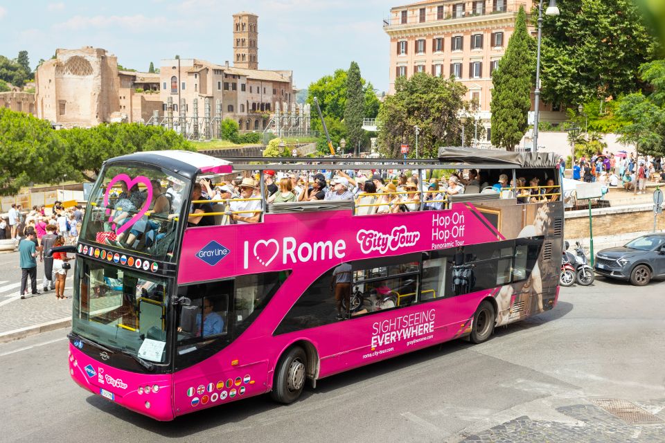 Colosseum Escorted Entrance Combo Pass with Open Bus - The Essential Combo in plain language