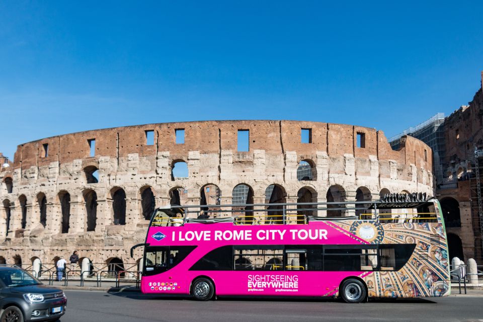 Colosseum Escorted Entrance Combo Pass with Open Bus - The bus routes and why they help your Colosseum visit