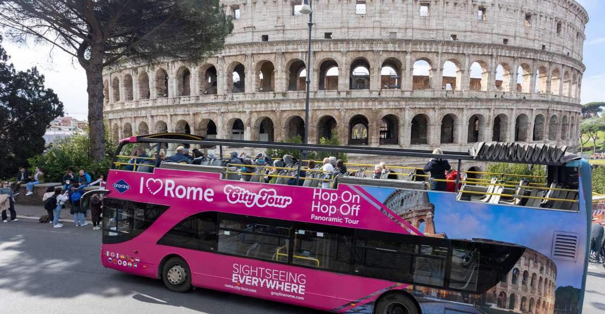 Colosseum Escorted Entrance Combo Pass with Open Bus - How the Open Bus One Run works (and what you should know)