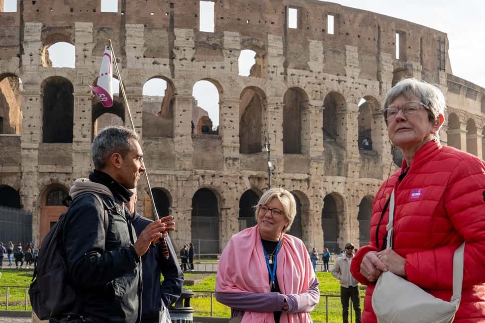 Colosseum Guided Tour: Hotel Transport included - Who should book this Colosseum + Forum + Palatine tour