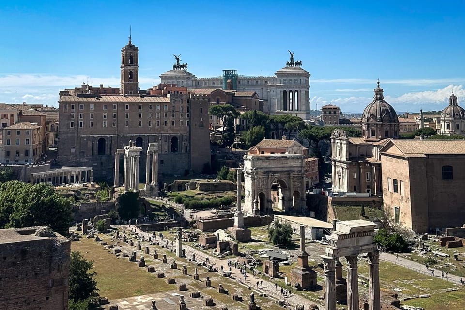 Colosseum, Roman Forum, Palatine Hill Tour with Arena option - Roman Forum: turning ruins into real civic life