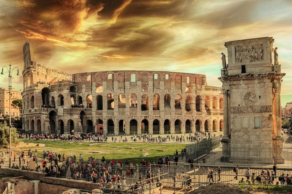 Colosseum Sunset Tour with Entry - Where you start and how the tour moves