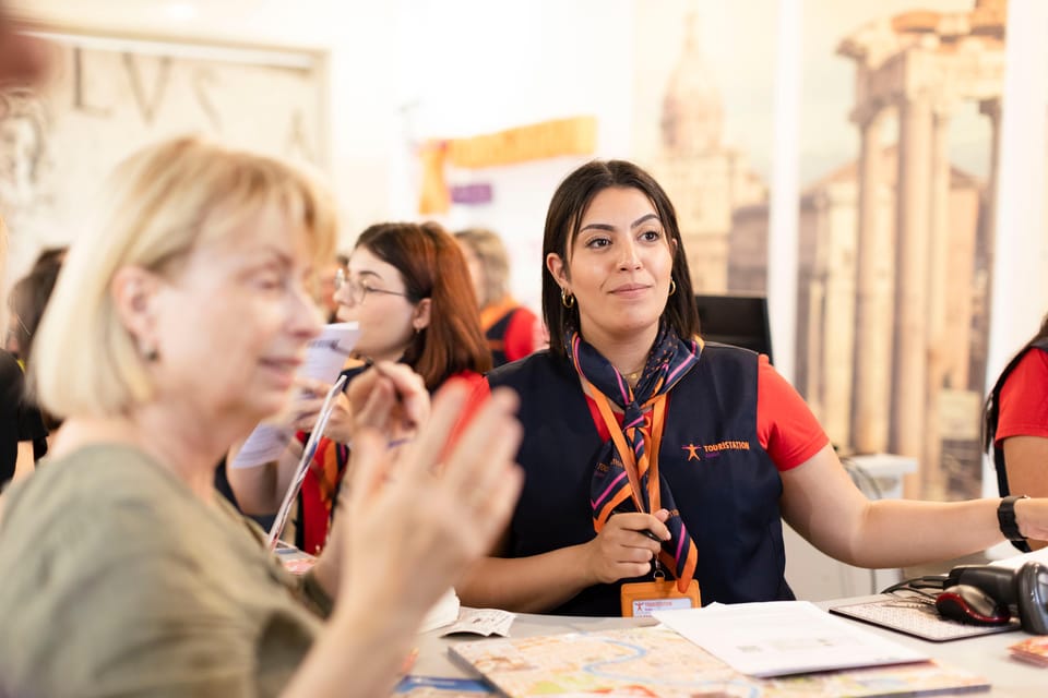 Colosseum, Vatican Museums and Sistine Chapel Guided Tour - Your start point: Touristation Aracoeli (Piazza d’Aracoeli 16)