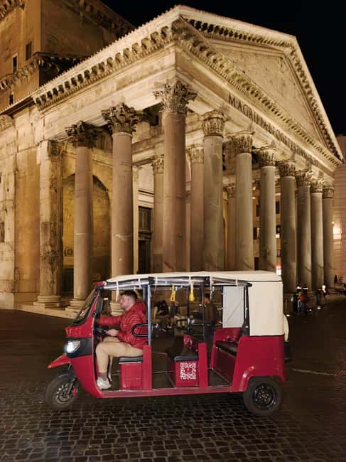 E-Tuk Tour: Rome by Night - Key things to know before you ride