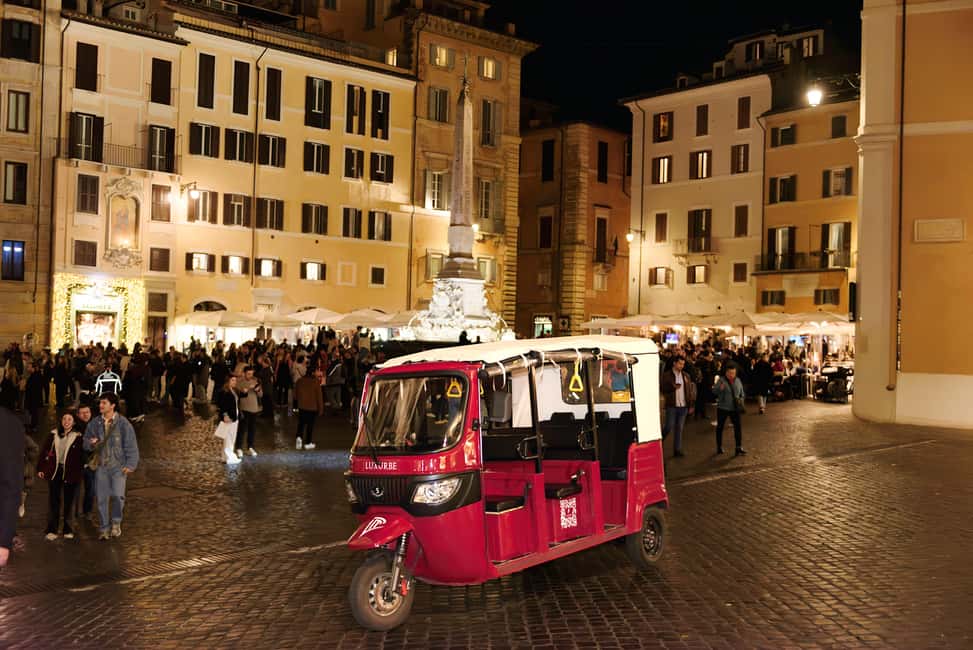 E-Tuk Tour: Rome by Night - Aventine Keyhole and Capitoline Hill: quieter legends between the highlights