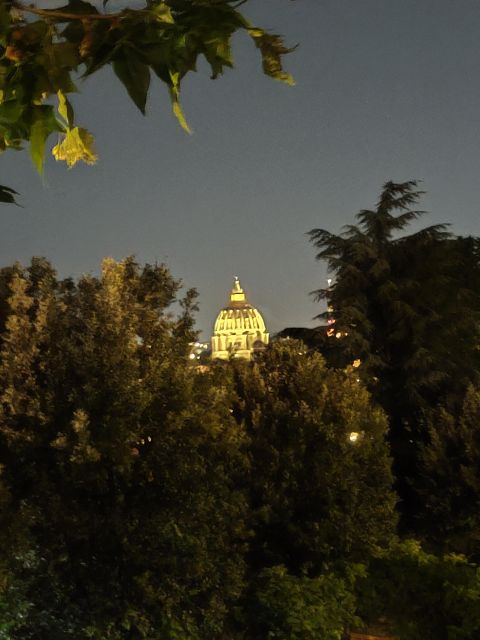 Elegant Rome by night tour and dinner in a local restaurant - Janiculum Hill: a short photo stop with big returns
