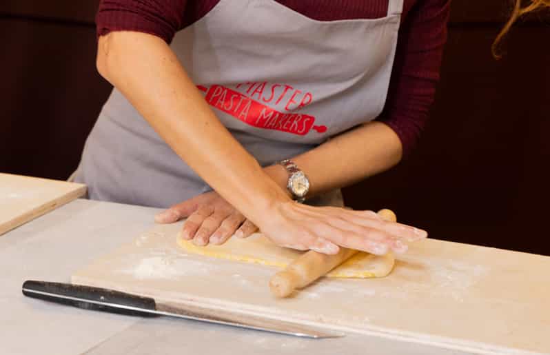 Fettuccine & Tiramisu Masterclass: Pasta & Dessert - Eating your pasta and dessert with wine and limoncello