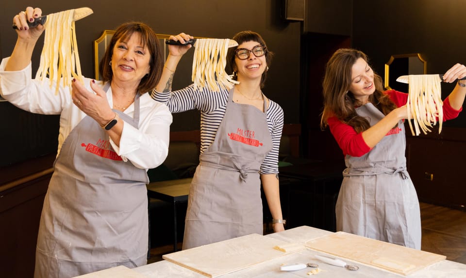 Fettuccine & Tiramisu Masterclass: Pasta & Dessert - Who will love this class the most