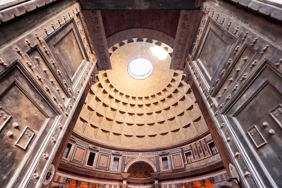 From Naples, Florence and Rome: Pantheon and smart audio - Three departure options: trains from Naples or Florence vs Rome-only entry