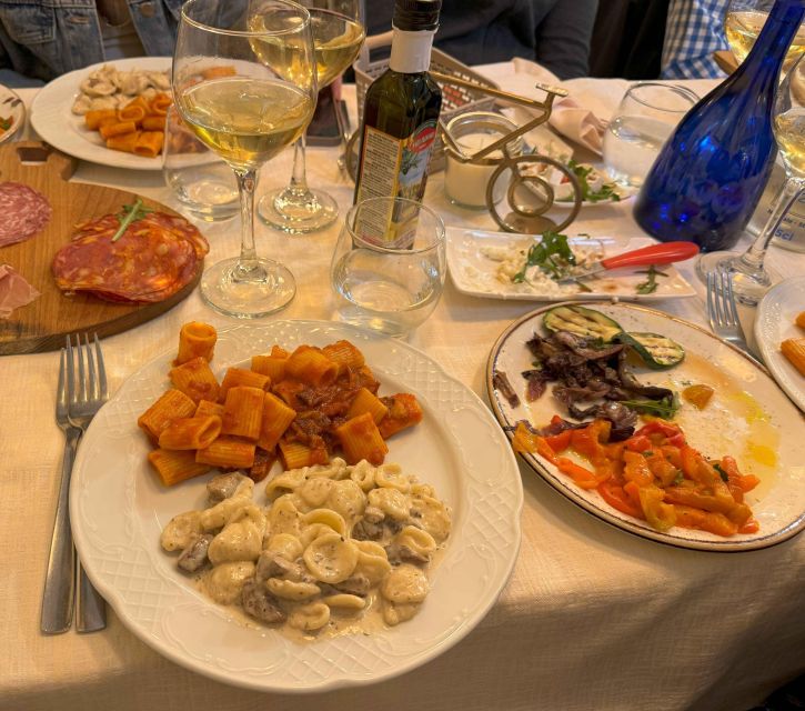 From Rome: Frascati Wine Tour with Lunch and Vineyard tour - Lunch at an old osteria: Roman starters and homemade pasta