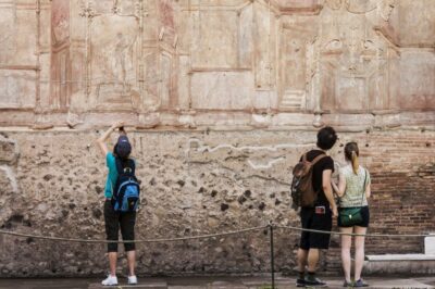From Rome: Pompeii and Herculaneum by High-Speed Train - Pompeii guided highlights: plaster casts, a brothel, and big-city layout