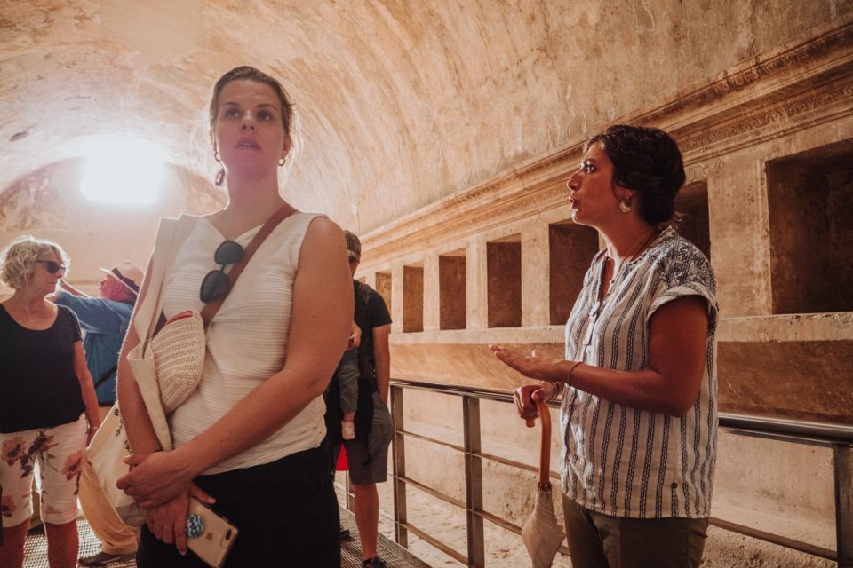 From Rome: Pompeii and Herculaneum by High-Speed Train - Herculaneum guided visit: Neptune and Amphitrite plus the beach with skeletons