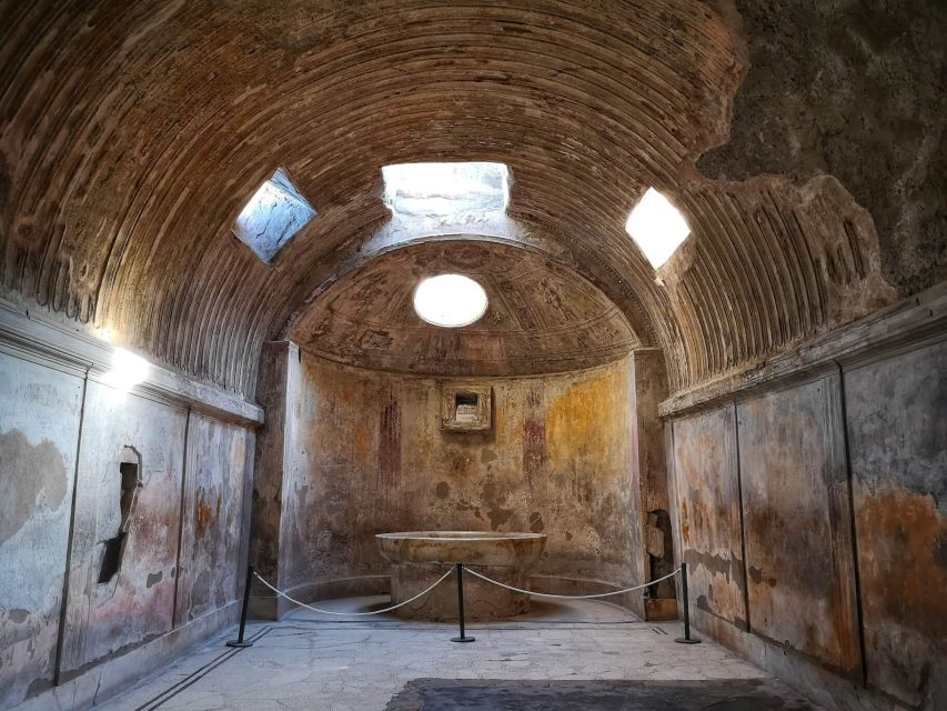 From Rome: Pompeii Day Trip by Fast Train and Car - House of the Faun: everyday luxury with sharp details