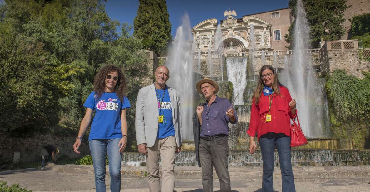 From Rome: Villa d'Este and Hadrian's Villa Tour with Lunch - Tivoli: The easy day trip that feels like a reset