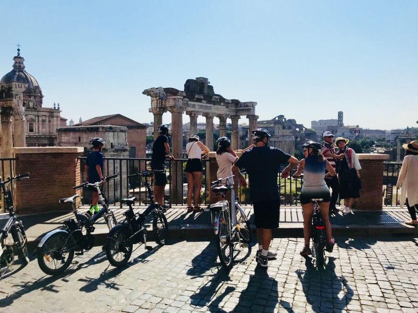 Gems of Rome: Small Group E-Bike Tour with Street Food stops - Colosseum Launch: Getting Oriented Fast
