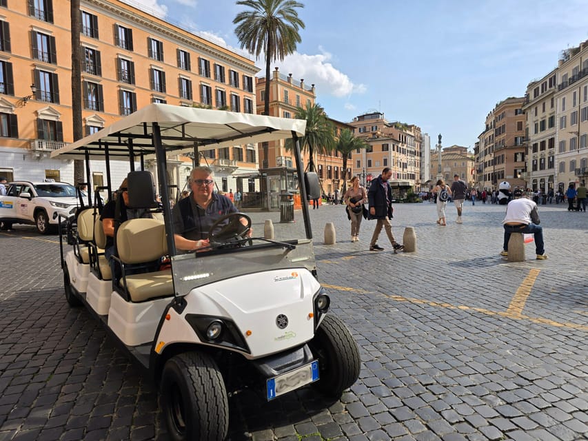 Golf Cart Tour of Rome: 3h with local guide and Gelato - Why a Golf Cart Makes Rome Way More Manageable
