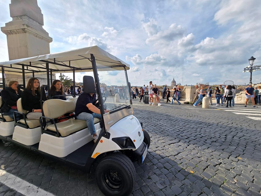 Golf Cart Tour of Rome: 3h with local guide and Gelato - Villa Borghese (15 Minutes): A Softer Side of Rome