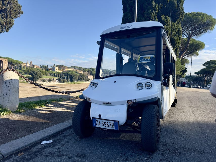 Golf Cart Tour: Private Experience of Rome's City Center - What you gain from a private driver and licensed tour leader