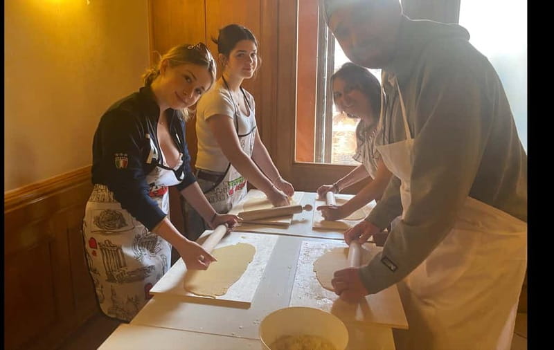Hands-On Pasta & Tiramisu Class near Colosseum - The chef experience: stories, regional Italian focus, and English guidance