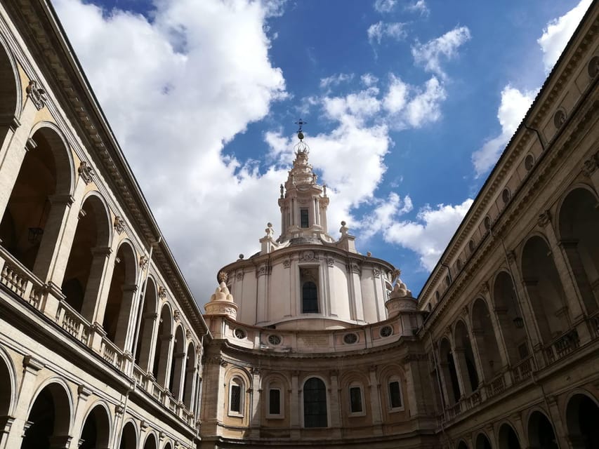 Jubilee tour: art and popes in Rome in the golden age of Christendom - Sant’Ivo alla Sapienza: where Jubilees were organized