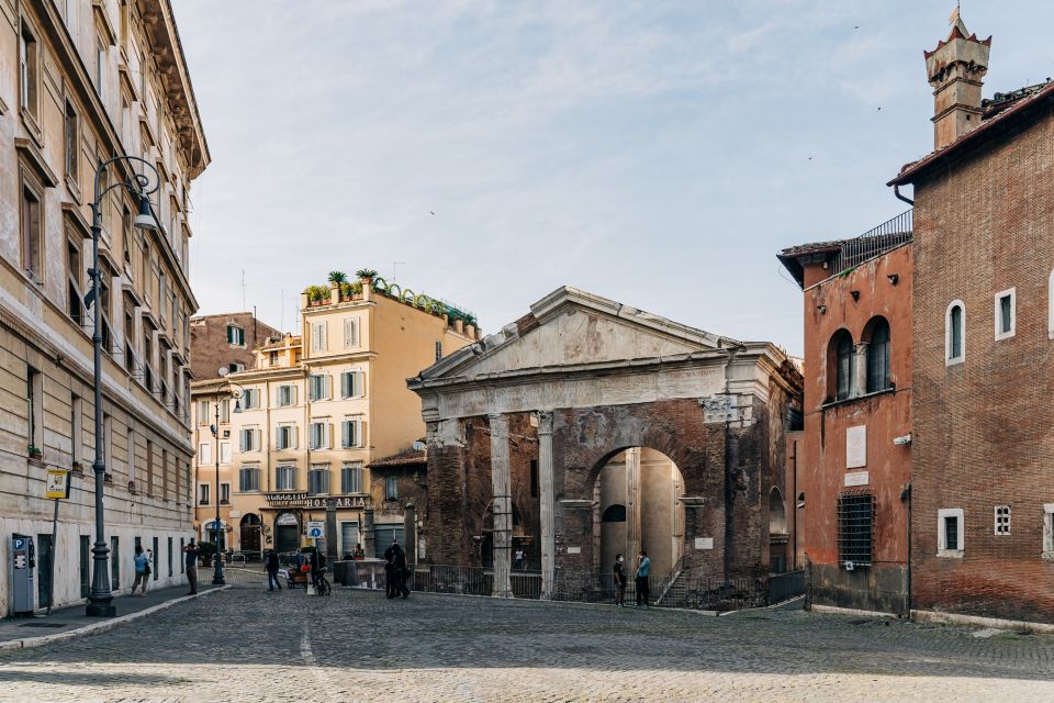 Pantheon and Jewish Ghetto Tour - Portico of Octavia: a strong ending with real staying power