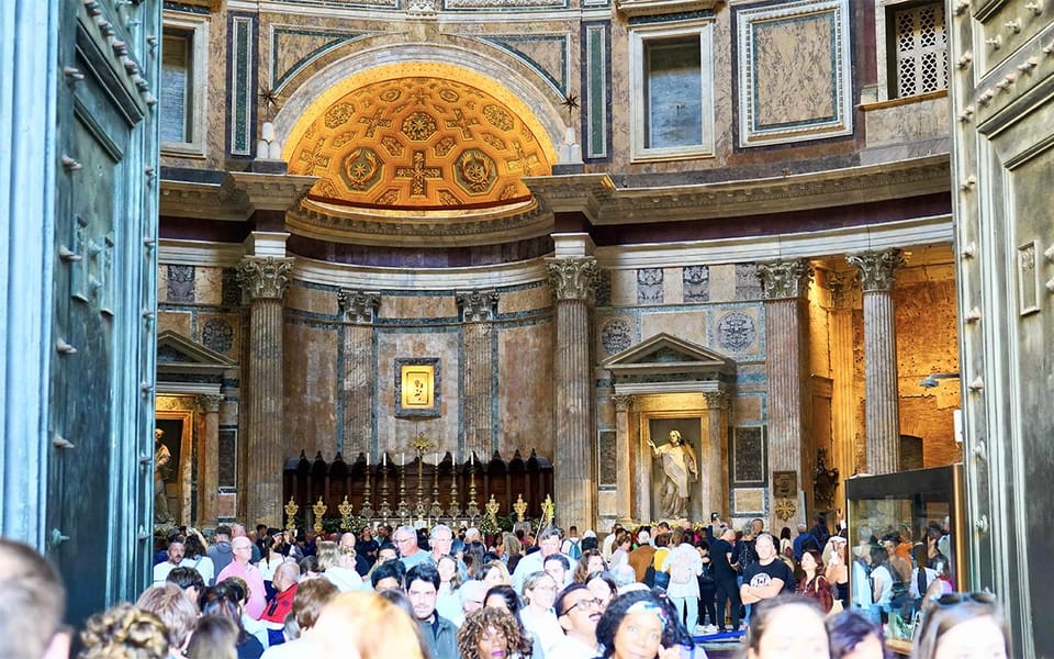 Pantheon Audio Guided Tour: Endless Imperial Rome Experience - Skip the Stress: Priority Entry to the Pantheon