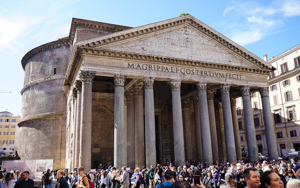 Pantheon Audio Guided Tour: Endless Imperial Rome Experience - Columns and Granite Details You Can Actually See