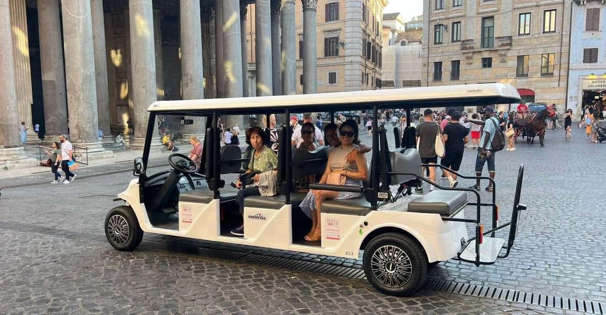 Private Golf Cart Tour: Discover Rome's Best Highlights - Why Rome hits different on an electric golf cart