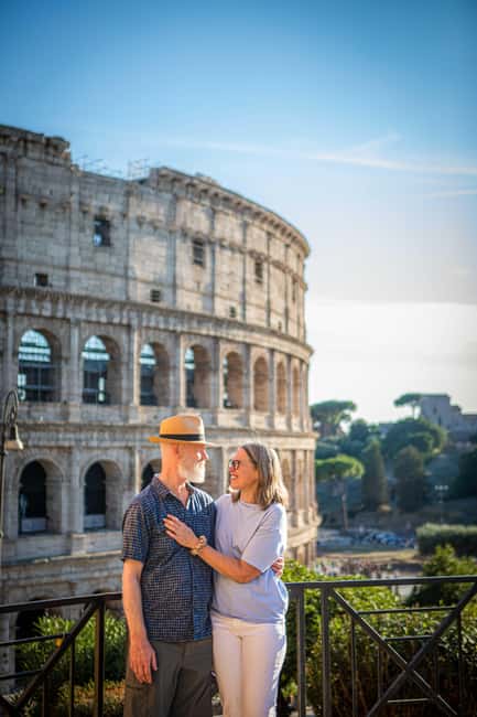 Professional Photoshoot in the Eternal City Rome - Small Groups, Private Options, and Language Support