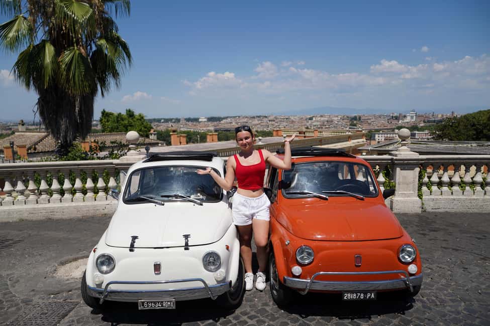 Professional Photoshoot with most Classic Fiat500 of Rome - Why this vintage Fiat 500 photo tour feels different