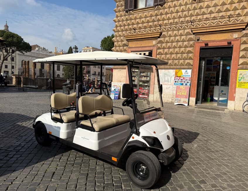 Roma: Golf Cart Night Tour - Key things I think you’ll notice fast