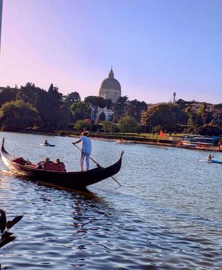 Roma: The one and only Roma Gondola tours on the lake! - The ride itself: what a 30-minute gondola on Eur feels like
