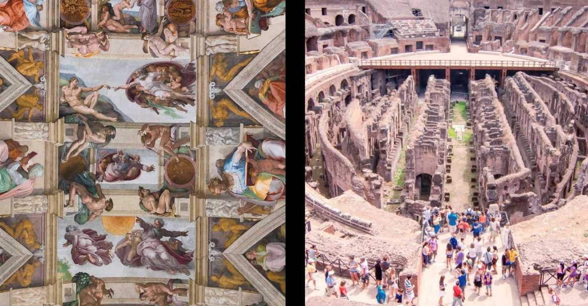 Rome: 1 Day Vatican & Colosseum Tour - Key highlights