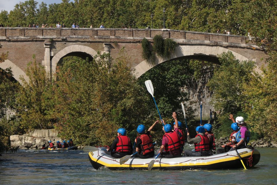 Rome: 2-Hours Rafting Experience on the Tiber River - Sightline magic: Castel Sant’Angelo area and the Tiber’s slower stretch