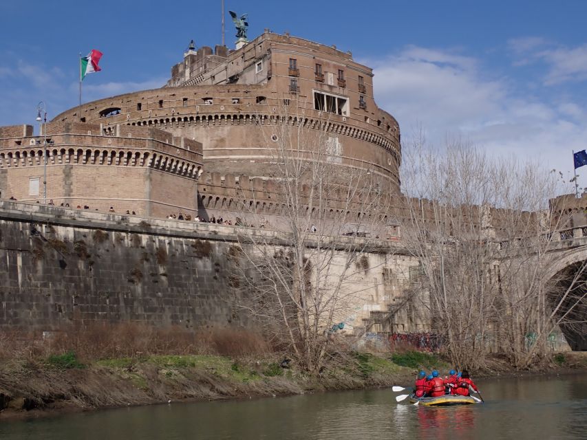 Rome: 2-Hours Rafting Experience on the Tiber River - Garibaldi and Fabricio bridges: where the rapids show up