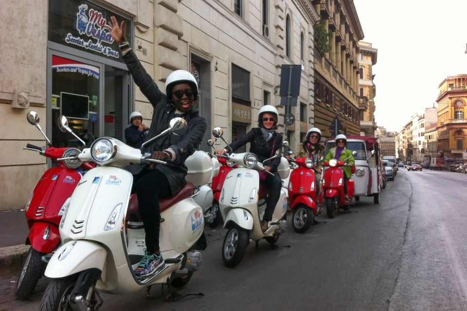 Rome 24-Hour Vespa Primavera Rental - Riding Rome’s Main Sights the Fast Way: Colosseum to Piazza Venezia