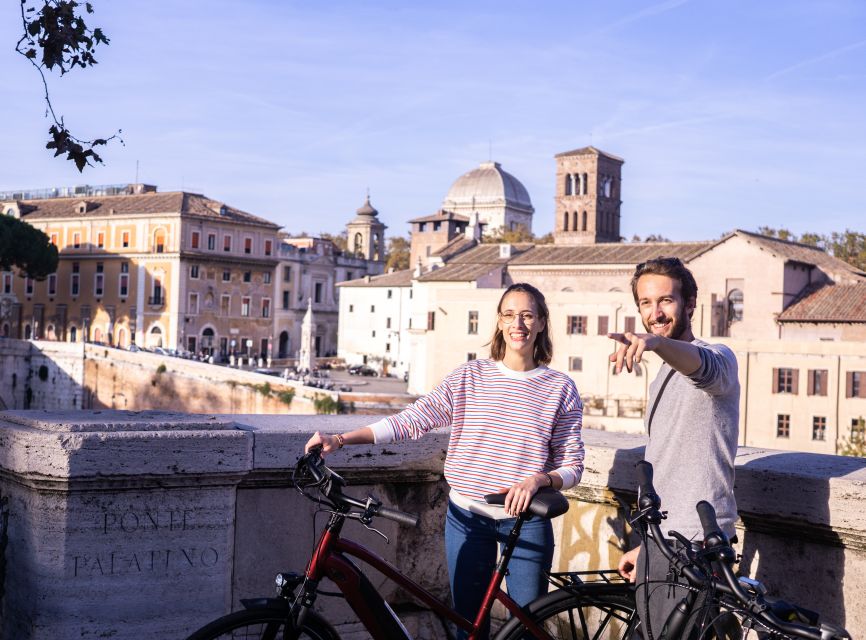 Rome: 3.5-Hour Small Group E-Bike Tour - Capitoline Hill panoramas over the Forum and Colosseum