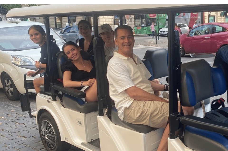 Rome: 3-hour guided city tour by electric golf cart - Meeting at Repubblica: starting where you can easily orient