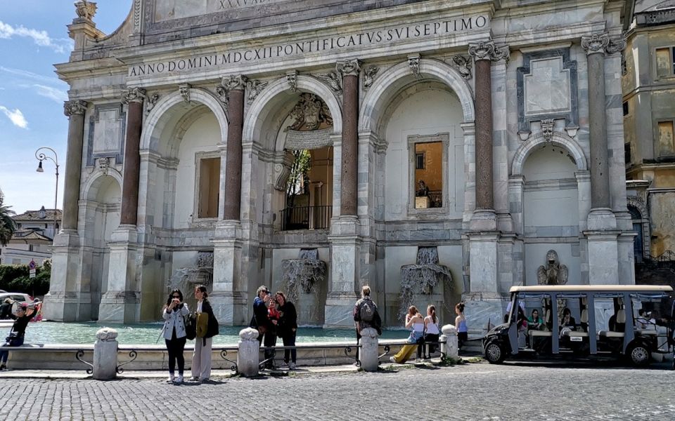 Rome: 3-Hour Panoramic Luxury Golf Cart Tour - Navona Square, Trevi Fountain, and the Pantheon—without the marathon