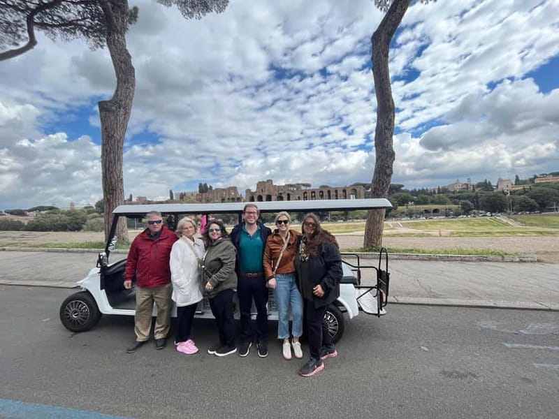 Rome: 4 Hour Electric Golf Cart Tour with Hotel Pickup - Key highlights you’ll feel fast