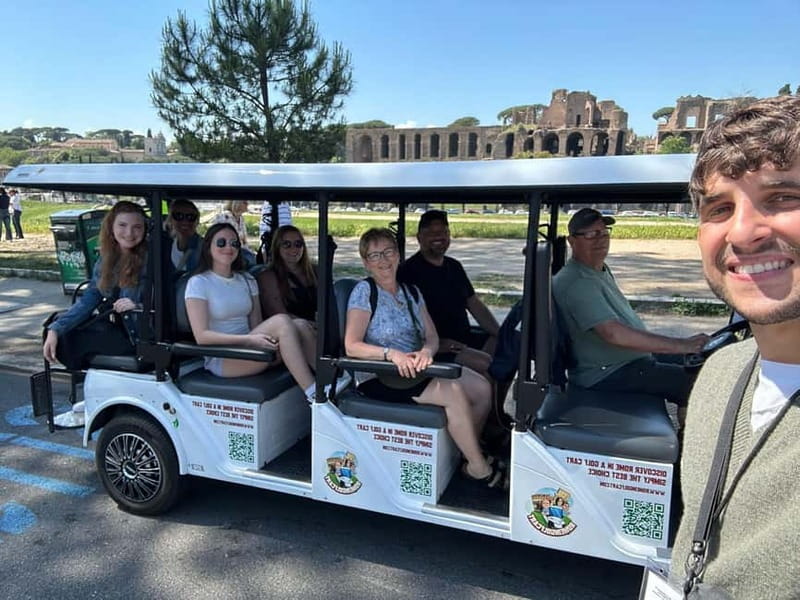 Rome: 4 Hour Electric Golf Cart Tour with Hotel Pickup - Entering Rome by electric golf cart (and why it works)