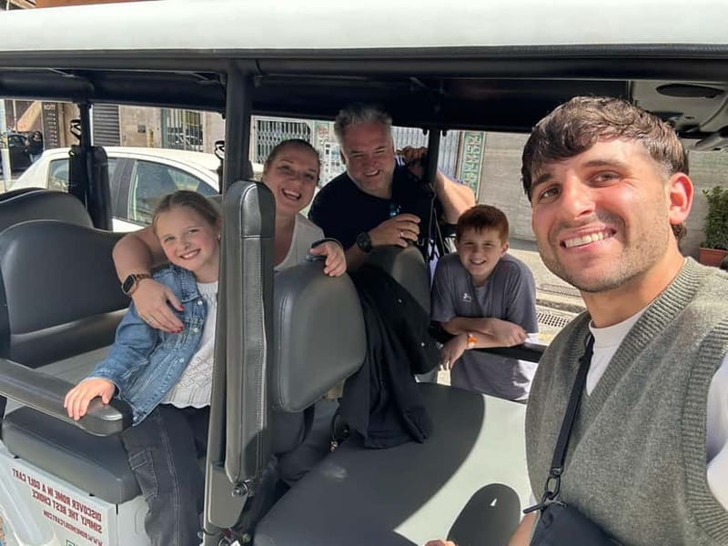 Rome: 4 Hour Electric Golf Cart Tour with Hotel Pickup - Piazza Venezia, the Victor Emmanuel II monument, and the Colosseum viewpoint